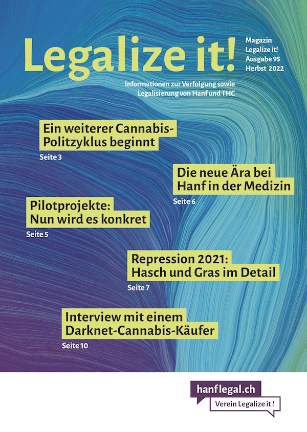 Magazin Legalize it! Nr. 95 - Herbst 2022
